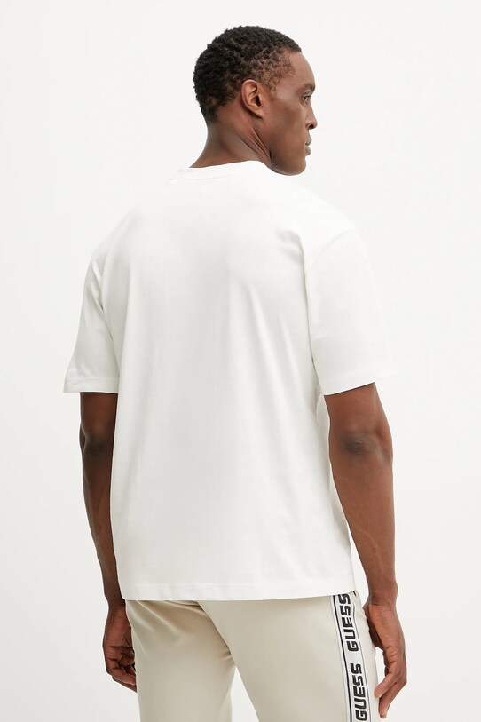 Odjeća Pamučna majica Guess BUGLER Z5GI15.I3Z14 bijela