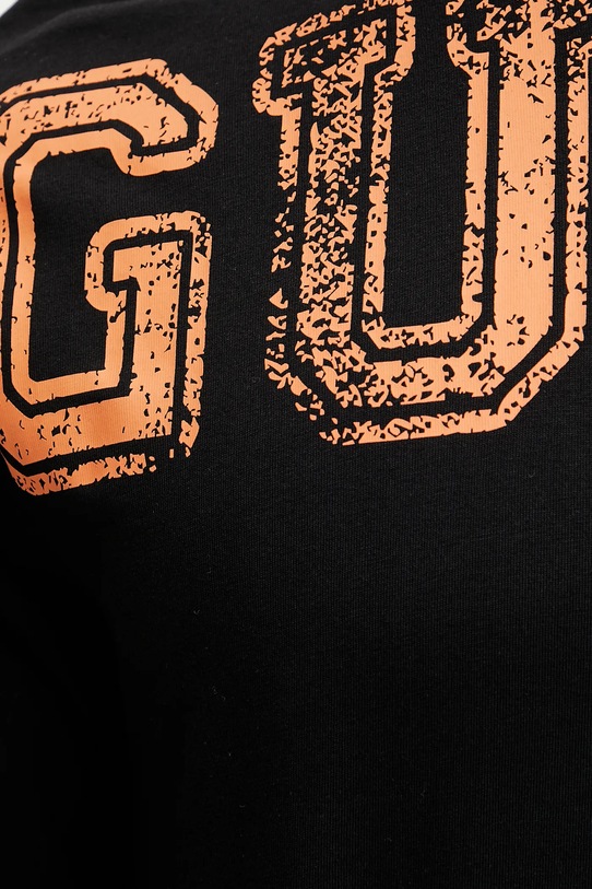 Guess t-shirt bawełniany BUGLER Z5GI15.I3Z14 czarny