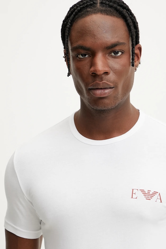 Домашна тениска Emporio Armani Underwear (2 броя) EM001849.AF10778 черен