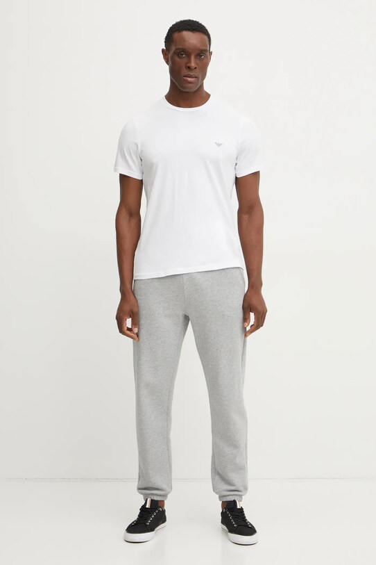 Îmbrăcăminte Emporio Armani Underwear tricou lounge 2-pack EM000391.AF10776 alb