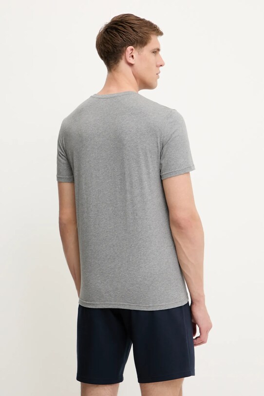 Emporio Armani Underwear tricou lounge 2-pack gri EM000391.AF10776