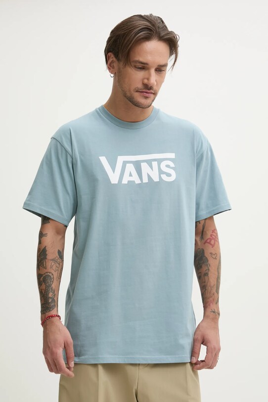 Vans t-shirt bawełniany szary VN000GGGCFL1