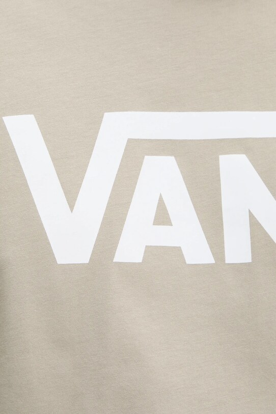 Vans t-shirt bawełniany VN000GGGZUJ1 beżowy