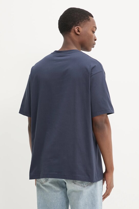 Odzież Vans t-shirt bawełniany VN000HPZJDU1 granatowy