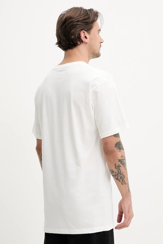 Odzież Vans t-shirt bawełniany VN000M47FS81 biały