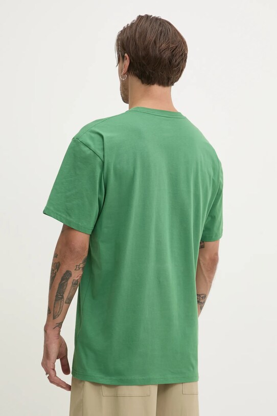 Oblečení Bavlněné tričko Vans VN000NHMBR11 zelená