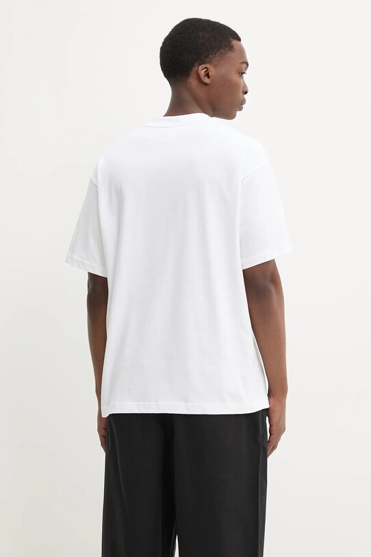 Odzież Vans t-shirt bawełniany VN000NHWWHT1 biały