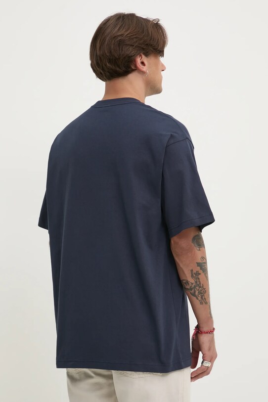 Odzież Vans t-shirt bawełniany VN000P1PJDU1 granatowy