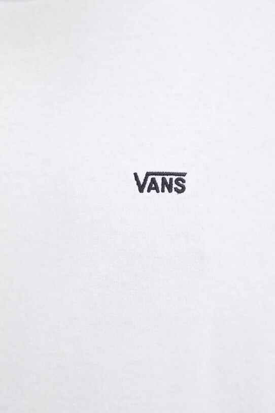 Vans t-shirt bawełniany VN000P1PWHT1 biały