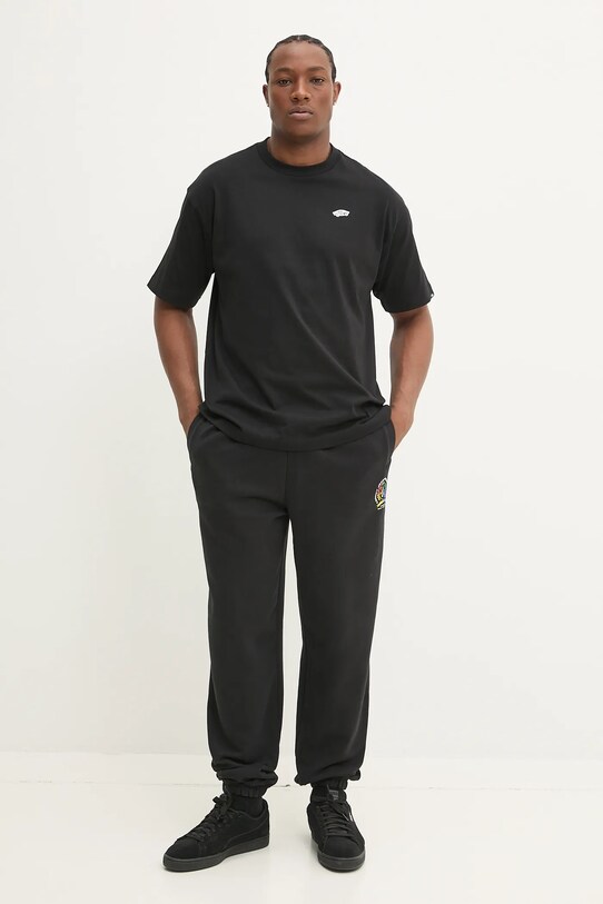 Vans tricou din bumbac VN000P50Y281 negru SS25