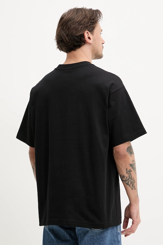 Îmbrăcăminte Vans tricou din bumbac VN000P56BLK1 negru
