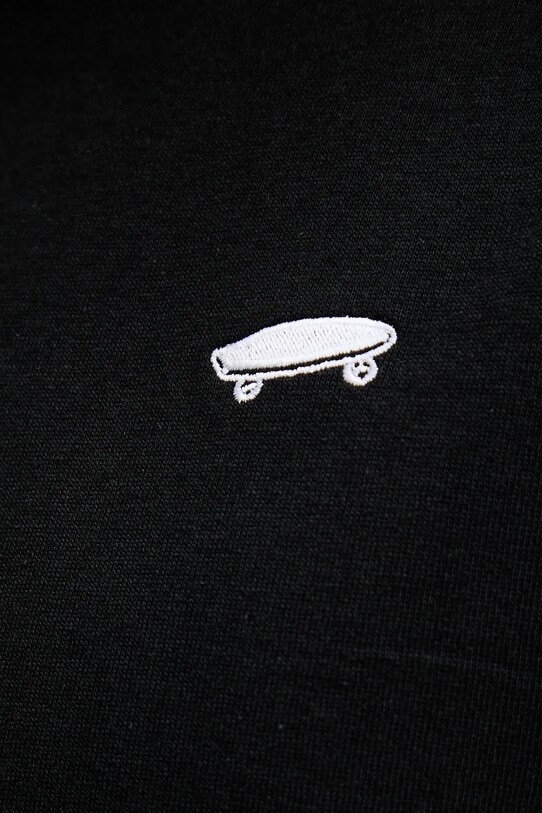 Vans t-shirt bawełniany VN000P56BLK1 czarny
