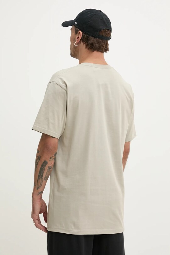 Odzież Vans t-shirt bawełniany VN000QN8ZUJ1 beżowy