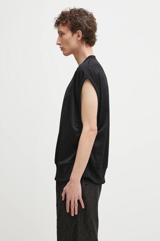 Needles gilet Sleeveless QV340 nero SS25