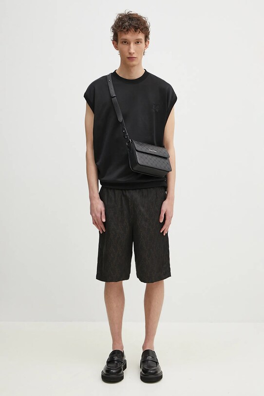 Needles gilet Sleeveless QV340 nero