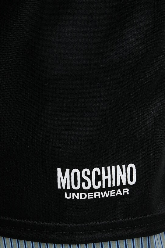 Moschino Underwear t-shirt piżamowy 0710.4315 czarny