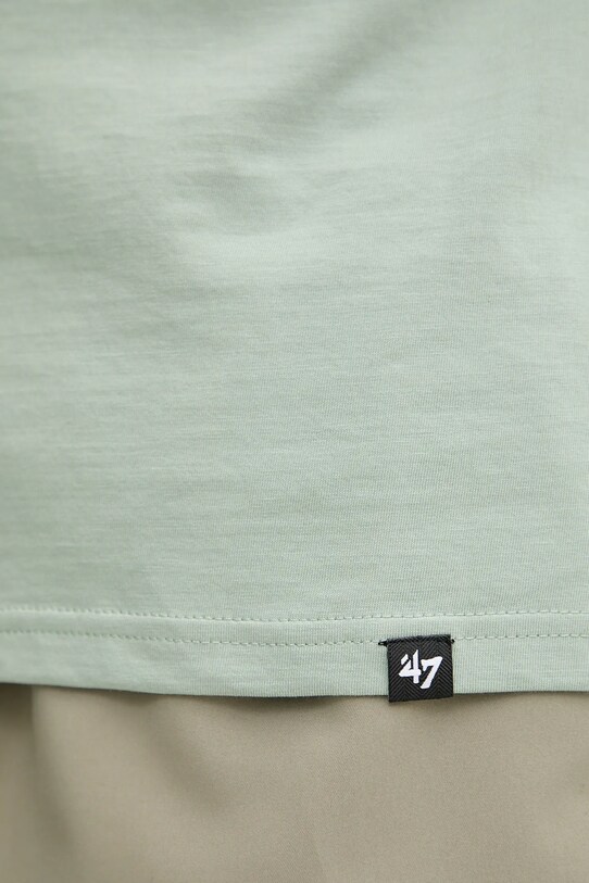 47 brand t-shirt bawełniany MLB Detroit Tigers zielony BB009TEMECH643630K2