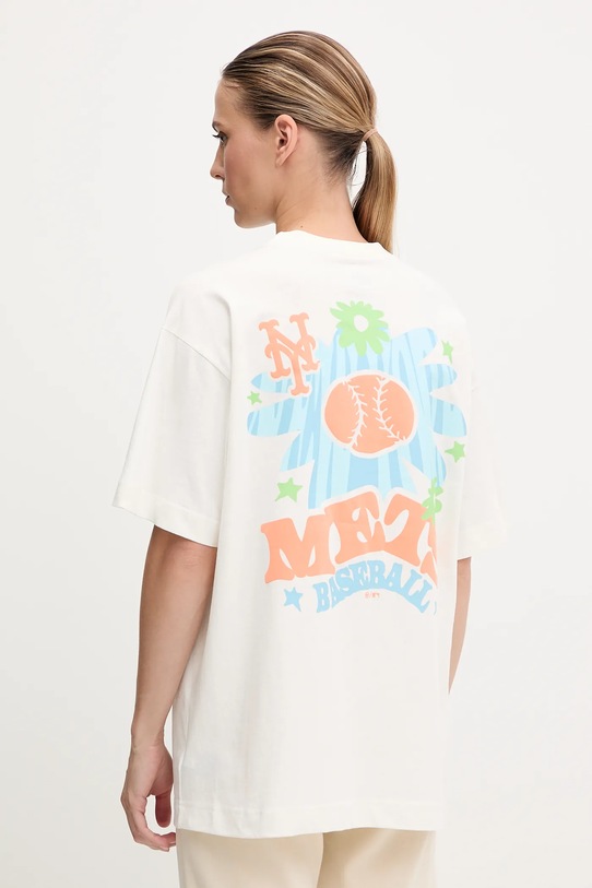 Дрехи Памучна тениска 47 brand MLB New York Yankees BB016TMPEES646062SS бял
