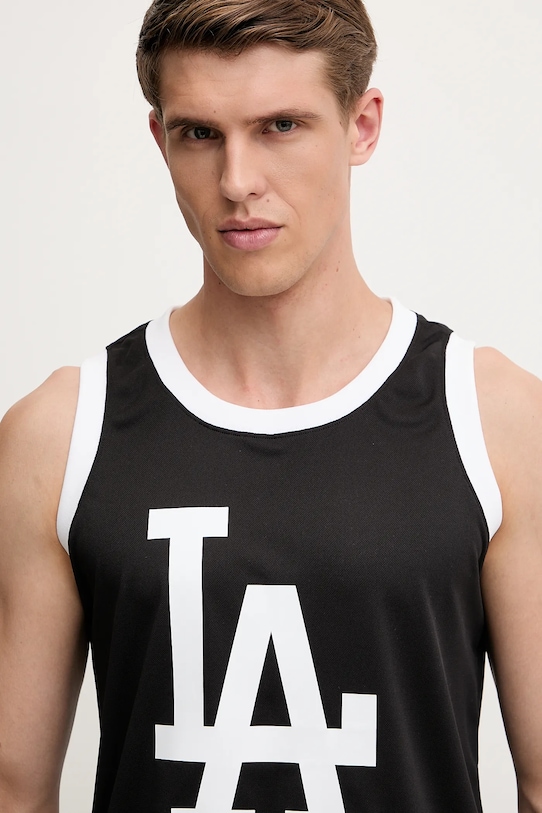 Tričko 47 brand MLB LA Dodgers černá BB012PMAREX657808JK