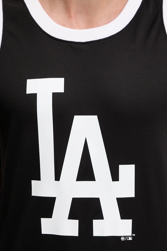 Tričko 47 brand MLB LA Dodgers BB012PMAREX657808JK černá