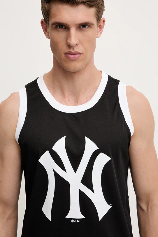 47 brand tricou MLB New York Yankees negru BB017PMAREX657554JK