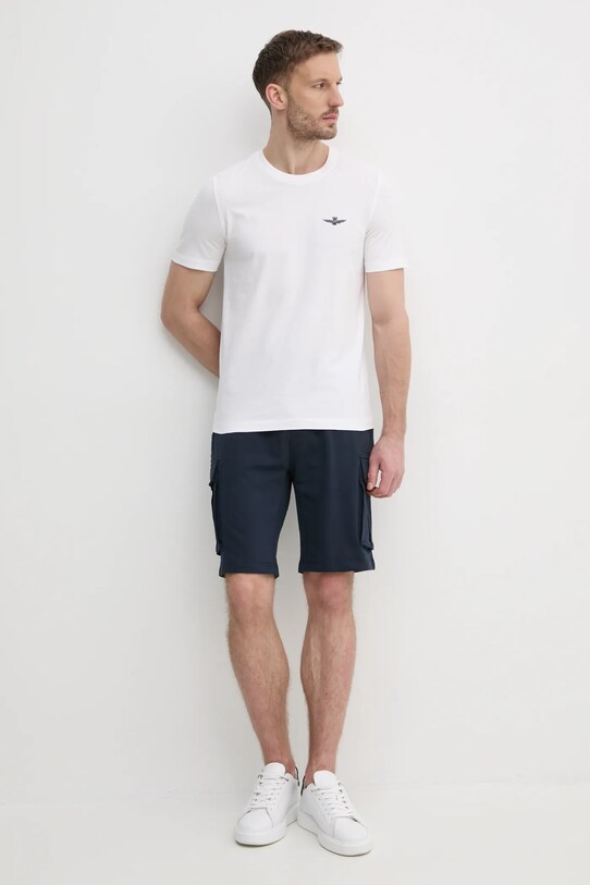 Хлопковая футболка Aeronautica Militare TS2376J592 белый SS25