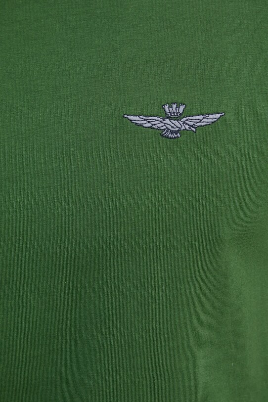 Aeronautica Militare tricou din bumbac TS2376J592 verde
