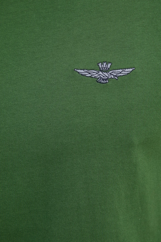 Aeronautica Militare tricou din bumbac TS2376J592 verde