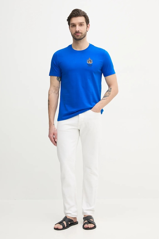 Aeronautica Militare tricou din bumbac TS2391J592 albastru SS25