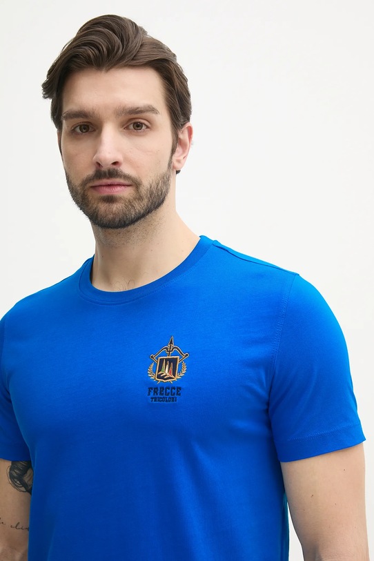 Aeronautica Militare tricou din bumbac albastru TS2391J592