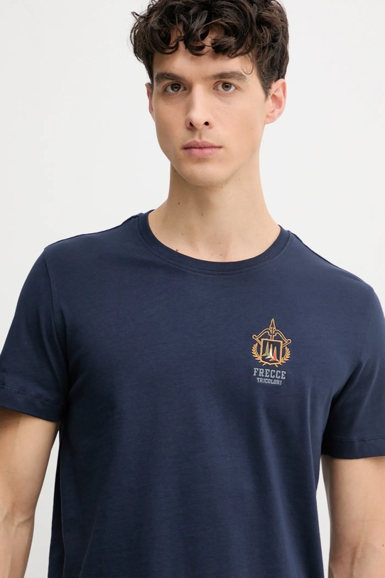 Aeronautica Militare tricou din bumbac bleumarin TS2391J592
