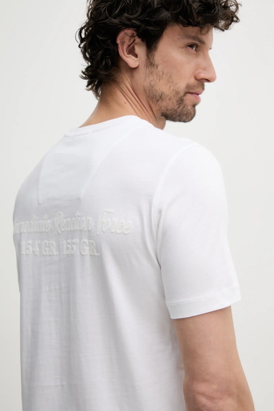 Aeronautica Militare t-shirt bawełniany beżowy TS2408J592