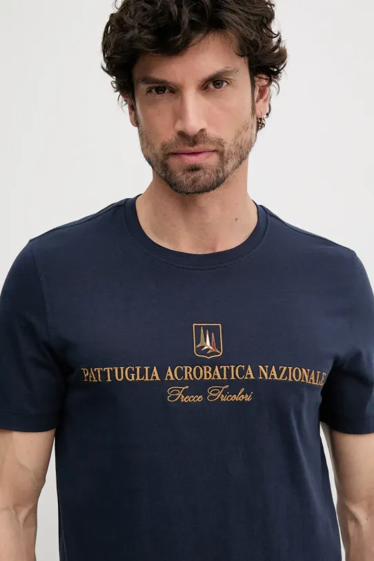 Aeronautica Militare tricou din bumbac bleumarin TS2410J592