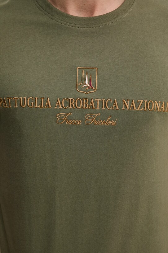 Bavlněné tričko Aeronautica Militare TS2410J592 zelená