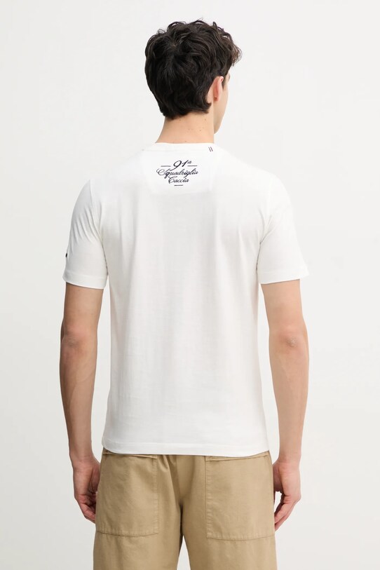 Îmbrăcăminte Aeronautica Militare tricou din bumbac TS2414J641 alb