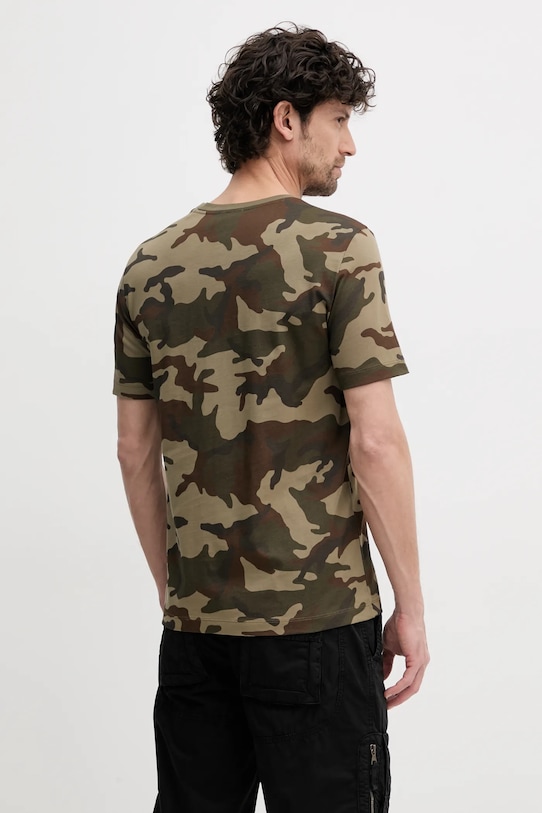 Abbigliamento Aeronautica Militare t-shirt in cotone TS2415J684 verde