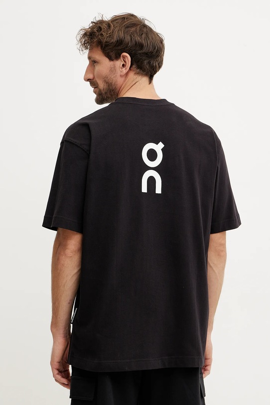 Îmbrăcăminte On tricou din bumbac Club T 1ME10050553 negru