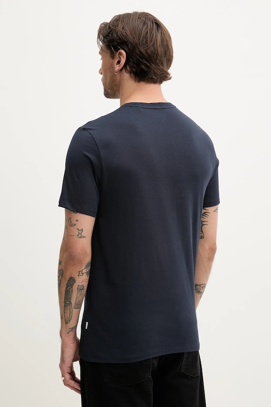 Odzież Guess Jeans t-shirt bawełniany M5GI23.K8HM0 granatowy