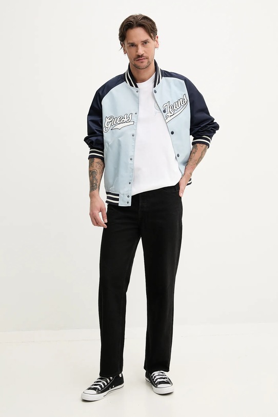 Guess Jeans tricou din bumbac M5GI56.K8FQ4 alb SS25