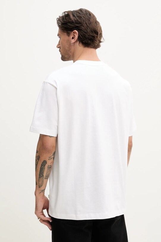 Odzież Guess Jeans t-shirt bawełniany M5GI56.K8FQ4 biały