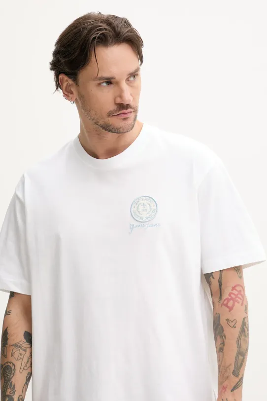 Guess Jeans tricou din bumbac alb M5GI56.K8FQ4