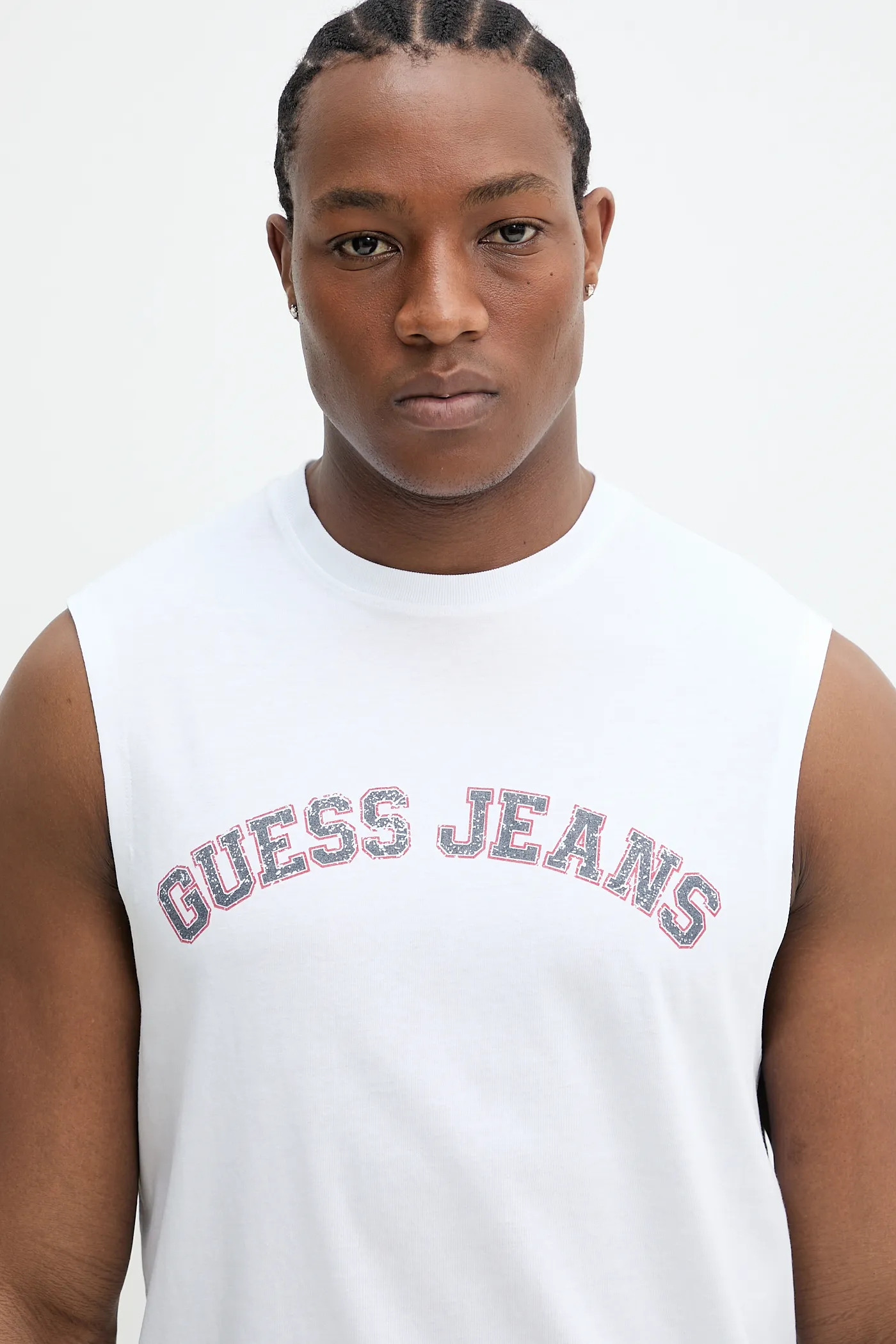 Guess Jeans t-shirt bawełniany biały M5GP31.K8HM0