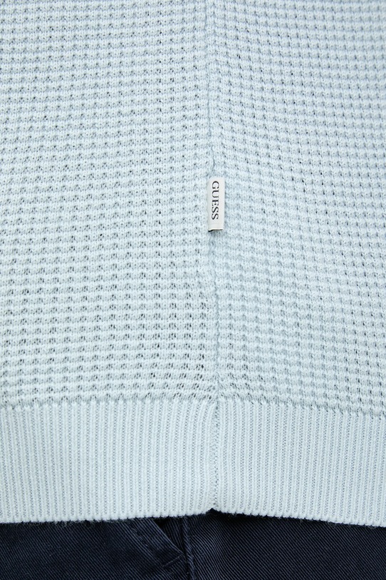Guess Jeans t-shirt bawełniany M5GR17.Z3HM1 niebieski