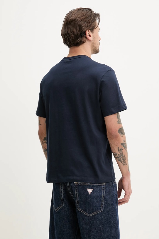 Odzież Guess Jeans t-shirt bawełniany M5RI74.K8FQ4 granatowy