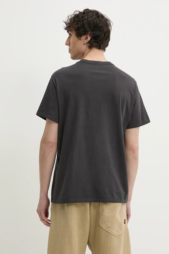 Ρούχα Βαμβακερό μπλουζάκι Levi's GRAPHIC CREWNECK TEE 22491.1854 γκρί