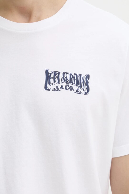 Levi's tricou din bumbac GRAPHIC CREWNECK TEE 22491.1855
