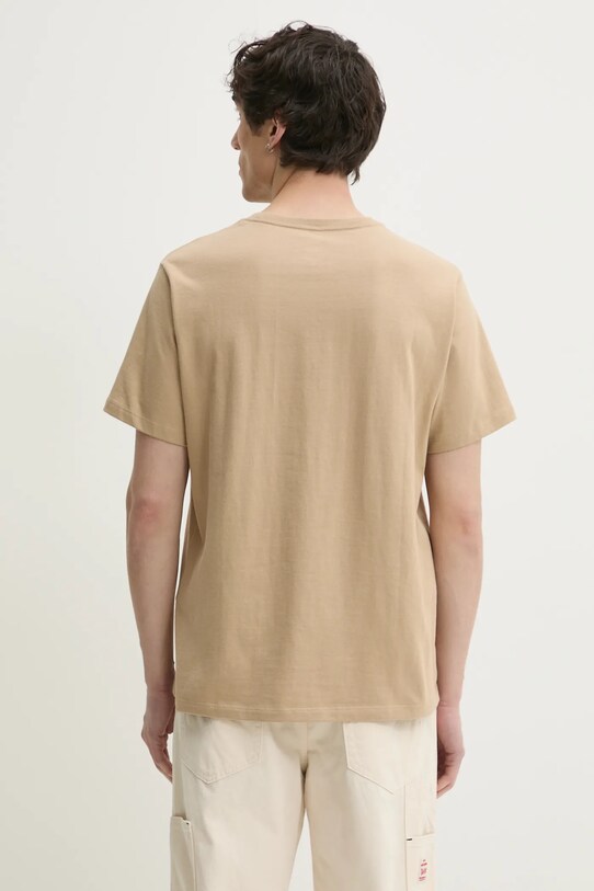 Îmbrăcăminte Levi's tricou din bumbac SS ORIGINAL HM TEE 56605.0261 bej