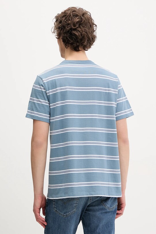 Oblečení Bavlněné tričko Levi's SS ORIGINAL HM TEE 56605.0263 modrá