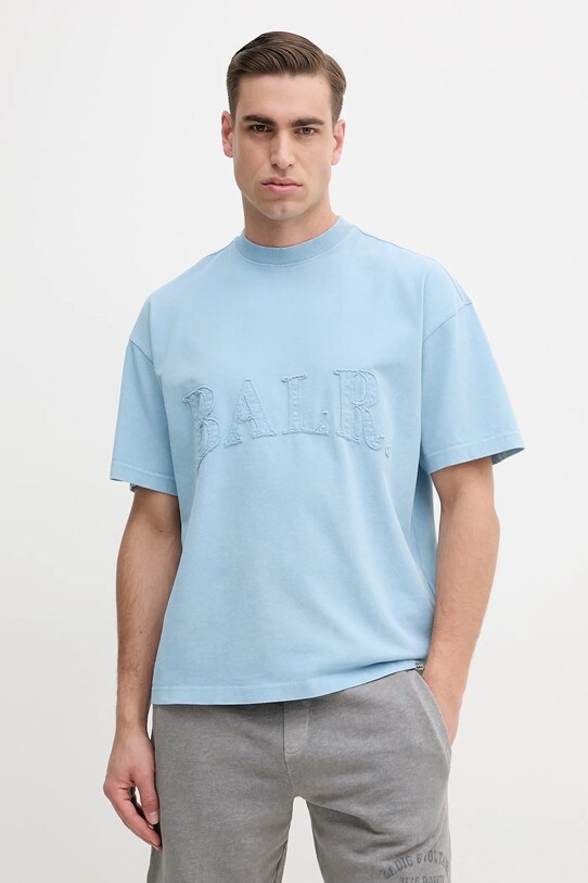 BALR. tricou din bumbac imprimeu albastru B1112.1284