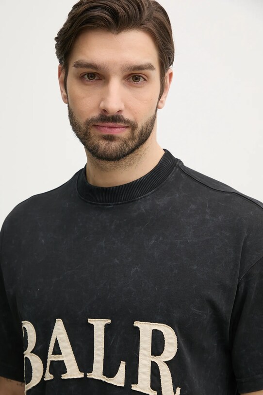 BALR. tricou din bumbac negru B1112.1284